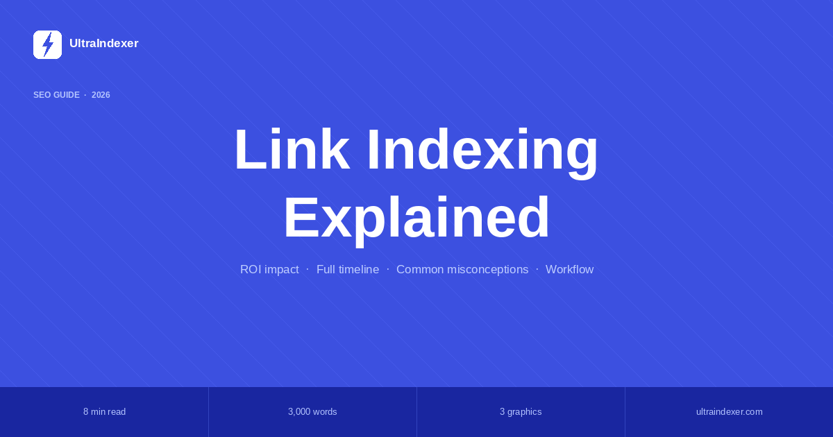 Link Indexing Explained: What It Is, Why It Matters, and What It Costs You